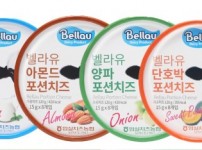 무지개영농 포션치즈 [플레인, 아몬드, 양파, 단호박]